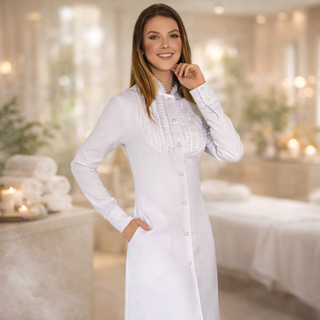 Mandarin Lab Coat