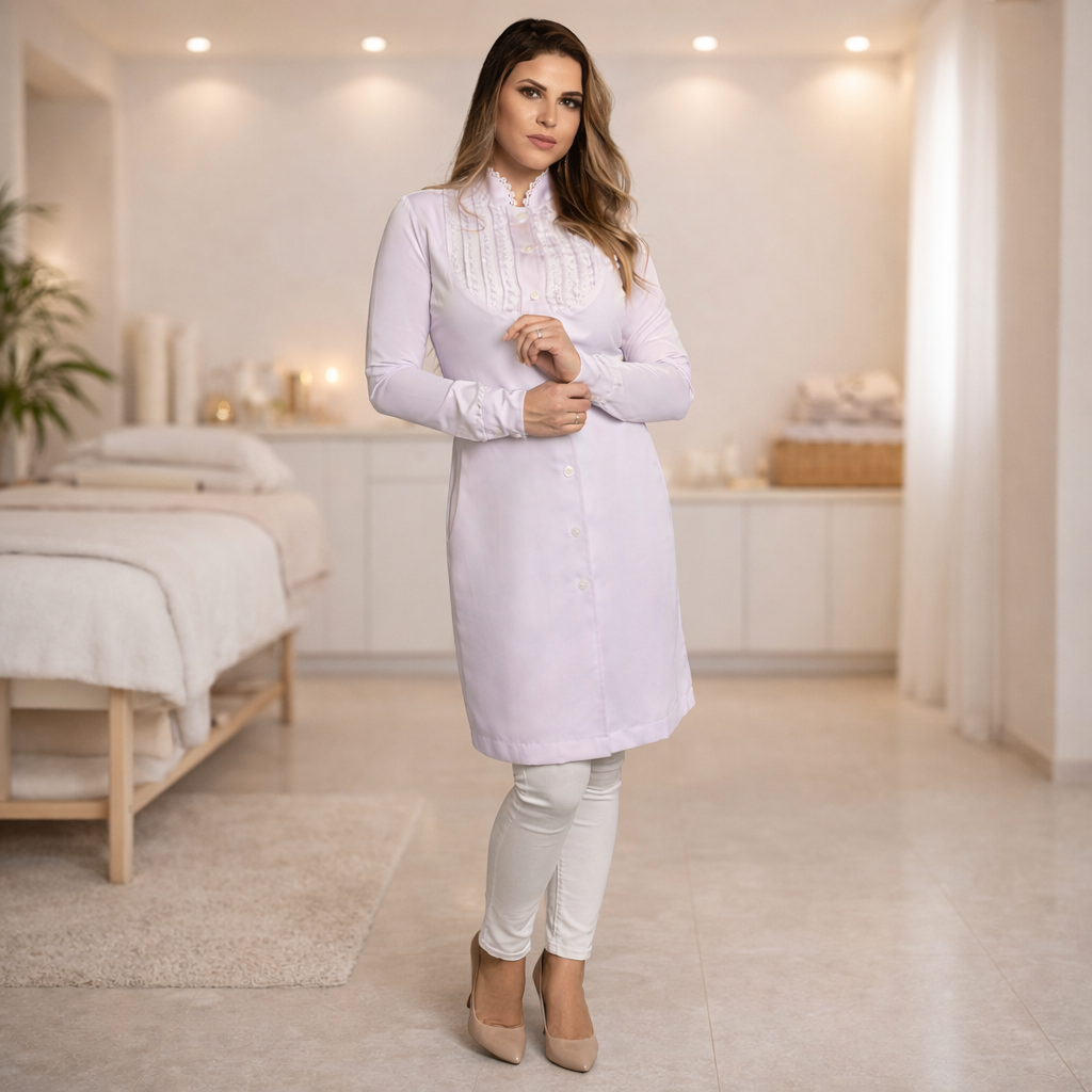 Mandarin Lab Coat